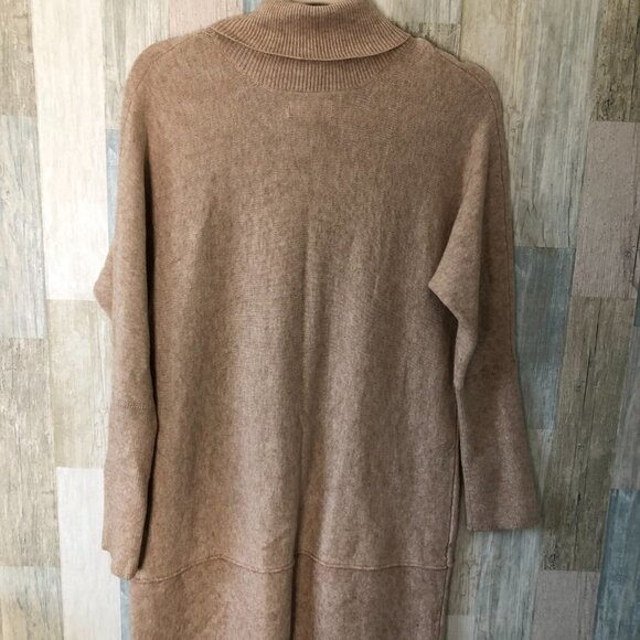MUD PIE Turtleneck Knit Sweater Dress - Old Money - Picture 3 of 10